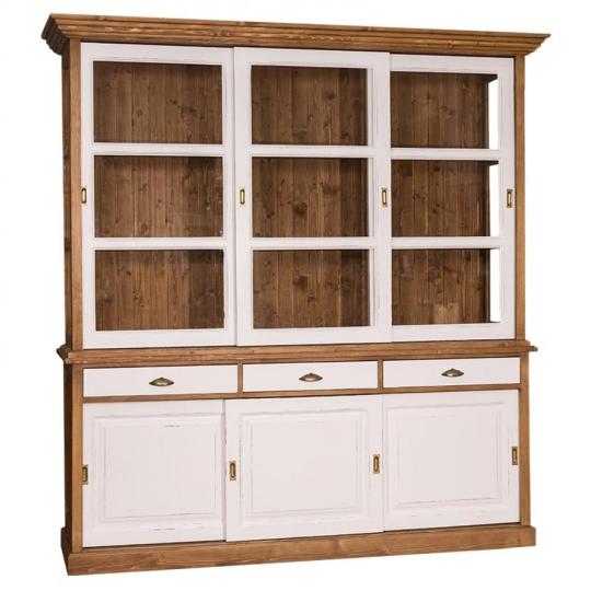 vintage country natur mediterran talalo szekreny vitrines tarolo konyha etkezo bordo bezs tortfeher polgari elegans butor butorok.jpg